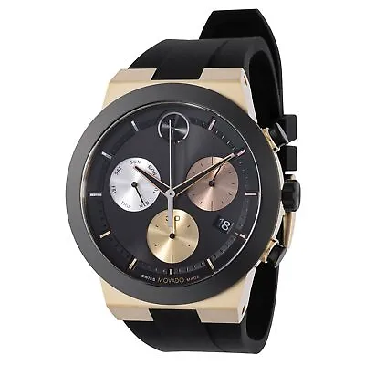 Movado 3600896 Men's Bold Black Dial Quartz Watch • $329