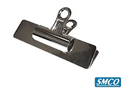 £5.75 • Buy GIANT BULLDOG CLIP 140mm Chrome Grip LETTER PAPER CLAMP Metal EXTRA LARGE Strong