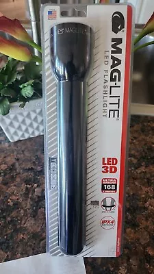 Maglite LED 3-Cell D ST3D016 Black Flashlight • $24.99
