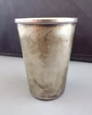 Vtg Cup 875 USSR Silver 3 Oz Gold-washed Interior 53g • $48.98