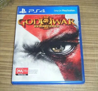 Sony Playstation 4 PS4 Game - God Of War III: Remastered • $19.99