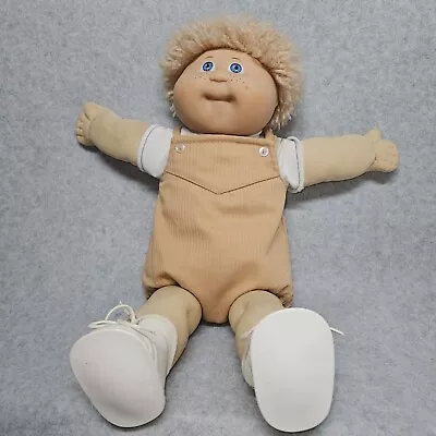 Vintage Cabbage Patch 1984 Jesmar Kids Boy HM3  Ash Shaggy Freckles Blue Eyes • $65