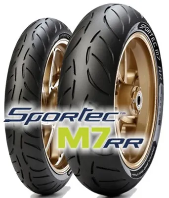 Metzeler Sportec M7 120/70zr17 & 180/55zr17 Tire Kawasaki Ninja 600 750 1200 Zx • $256.74