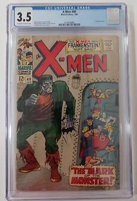 CGC 3.5 X-Men #40 1st Appearance Of Frankenstein's Monster 1967 • $149.99