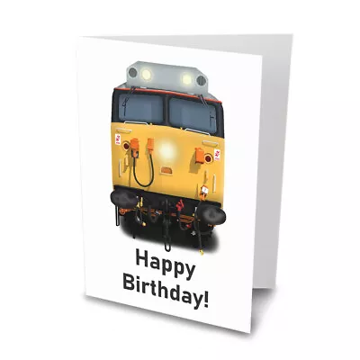 Personalised Class 50 Hoover Birthday Card Christmas Get Well Soon Father Day • £3.89