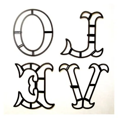 £5.85 • Buy Patchwork Cutters LOVE Lettering Letters Sugarcraft Cake Decorating