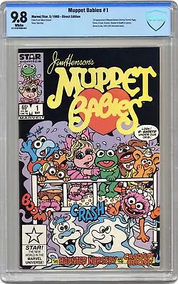 Muppet Babies #1 CBCS 9.8 1985 21-2767559-021 • $190