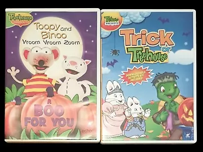 Trick Or TREEHOUSE DVD Lot  HALLOWEEN PARTY Toopy Binoo Franklin Max Ruby Canada • $24.99