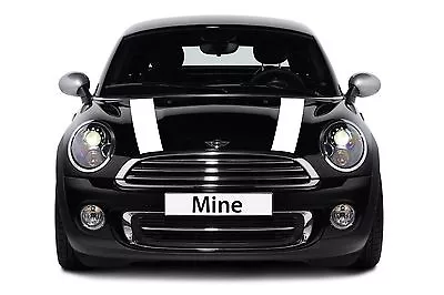 White Hood Bonnet Stripes For Mini Cooper R50 R52 2002-2006 - Exact Fit • $29