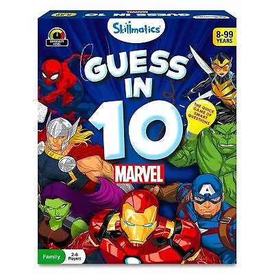 Card Game- Guess In 10 Marvel Perfect For Boys Girls Kids Teens Adults Gift • £19.22