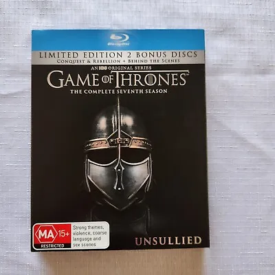 Game Of Thrones Season 7 Limited Edition Unsullied BluRay Region B Free Postage  • £13.58