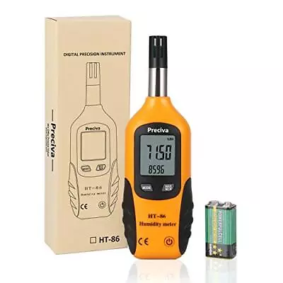 Digital Psychrometer Thermo-Hygrometer LCD Mini Temperature And Humidity Met • $36.85