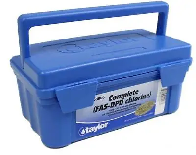 $77.45 • Buy TAYLOR Complete Swimming Pool/Spa Test Kit FAS-DPD K2006 Chlorine (Open Box)