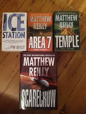 Ice Station Temple Area 7 Scarecrow Matthew Reilly Scare Crow 4 Books • $19