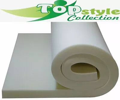 £45.58 • Buy Upholstery White Foam High Density Foam Cushions Seat Pads Cut To Any Size