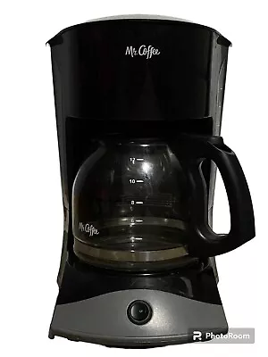 Mr. Coffee Model CG13 12 Cups Coffee Maker With Carafe/Pot Black Good Condition • $17
