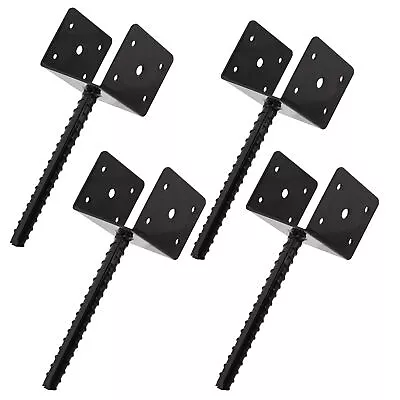 BISupply Concrete Post Anchor 4x4 Post Base Spike Fence Pergola Deck Bracket 4pk • $34.99