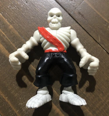 £9.69 • Buy Vintage Fisher Price Imaginext Skeleton Pirate Black Pants Red Sash Figure 2006