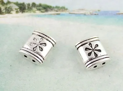 20pcs Tibetan Silver 2-hole Spacer Beads FC8370 • $4.84