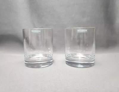 Shannon Godinger Crystal Old Fashioned Lowball Whiskey Rocks Glasses (Set Of 2) • $12