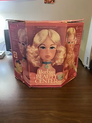 Vintage 1972 Barbie Beauty Center Styling Head With Some Accessories Box 4027 • $24.99