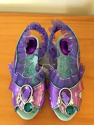 NWT Disney Store Ariel Costume Shoes Princess Girls The Little Mermaid  • $27.45