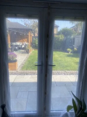 £25 • Buy Auto Close Magnetic Fly Screen Net For Patio/French Doors In VGC