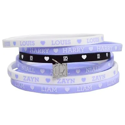£3.64 • Buy One Direction 'Ex Tour' Gummy Wrist Bands [ Unisex Accessories ] Brand New Gift