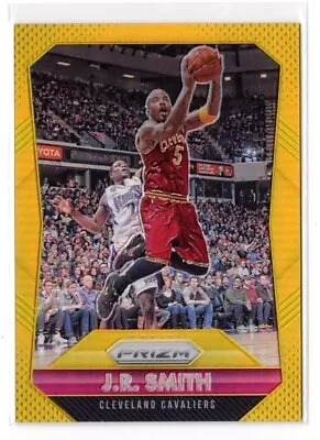 2015-16 Panini Prizm Gold J.R. Smith /10 • $51