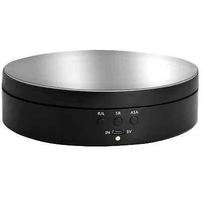 Electric Rotating Display Stand Mirror Surface Turntable W/ 3  + 3KG W8B3 • $18.26