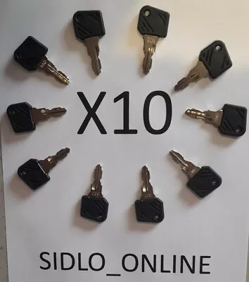 10 X 802 Ignition Starter Keys For Linde Forklift • £9.25