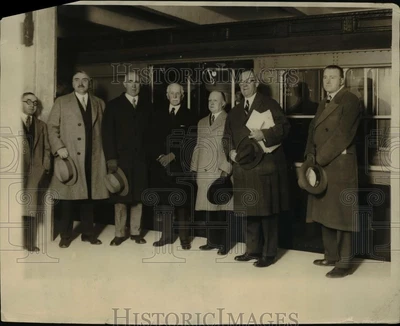 $15.99 • Buy 1929 Press Photo Mayor Mackey (2nd Right) Took First Ride Philadelphia Subway.