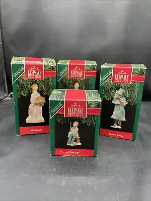 Hallmark Keepsake Ornaments - A Christmas Carol Porcelain Ornament Set Of 4 • $22.95