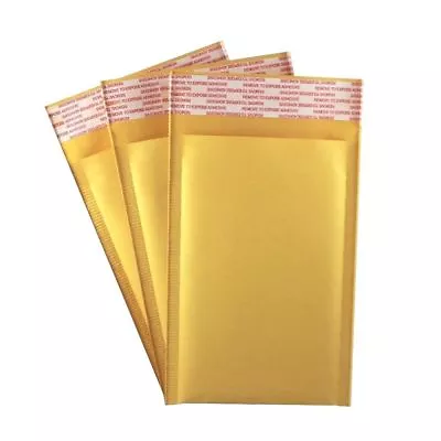 Kraft Bubble Mailers Padded Envelopes Protective Packaging Bubble Pak Brand  • $5.99