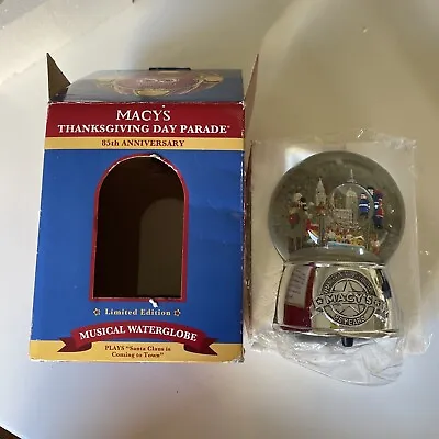 Macy's Thanksgiving Day Parade Snow Globe Limited Edition 85th Anniversary • $95