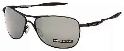 Oakley Crosshair Prizm Matte Black Polarized 61mm Men's Sunglasses OO4060 23 61 • $161.99