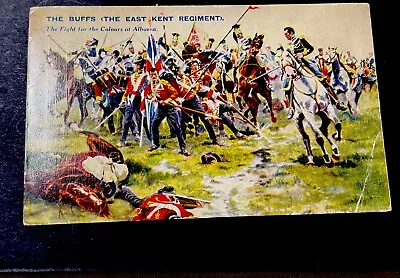 The Buffs The East Kent Regiment Battles For The Flag Presented By  The Rover  • £1