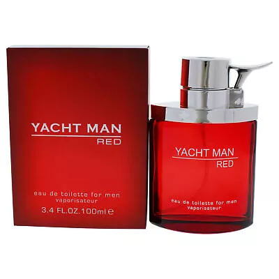 Yacht Man Red By Myrurgia For Men - 3.4 Oz EDT Spray • $14.72