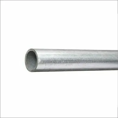 £7.91 • Buy Galvanised Steel Pipe / Tube Plain End (No Threads) (1/2  To 2 ) - 10cm - 200cm