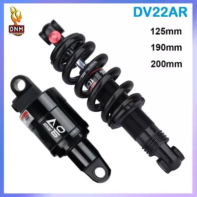 DNM DV22AR MTB Bike Rear Shock Adjustable Damping 750LBS XC/Trail 125/190/200mm • $63.54