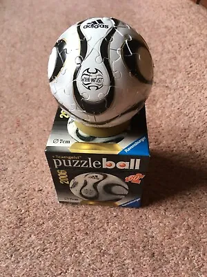 £7.99 • Buy Ravensburger PuzzleBall 2006 World Cup Germany 3D Football Adidas TeamGeist 60pc