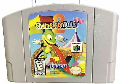 Chameleon Twist 2-Nintendo 64 • $52.24