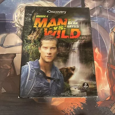 Man Vs. Wild: Season 4 (DVD 2010 3-Disc Set) • $15