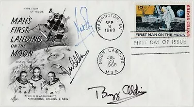 NEIL ARMSTRONG / BUZZ ALDRIN / MICHAEL COLLINS Signed Cover Apollo XI Preprint • £5.99