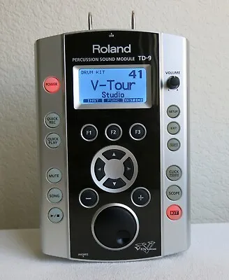 $299.95 • Buy Roland TD-9 V-Drum Module (Version 2) W/ Mount, Wiring Harness, Power Supply