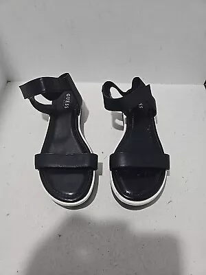 Guess Womens Black Sandals Size 10 M • $24
