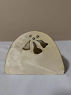 Vintage Handmade Pottery Napkin/Letter Holder • $24.05