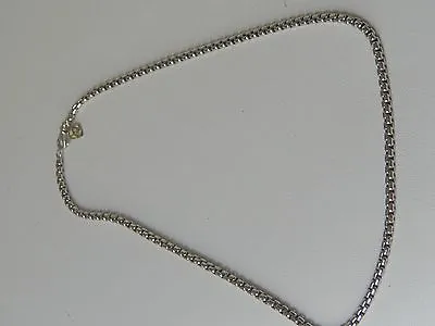 DAVID YURMAN 14K GOLD SS 2.7mm BOX CHAIN NECKLACE 18 INCHES • $219.99