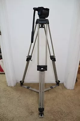 Vinten Tripod Pro130 Fluid Head Made In Italy W/ Case • $260