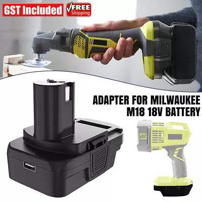 NEW Adapter For Milwaukee M18 18V Battery Converter To RYOBI 18V One+ Tools • $20.23